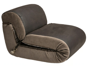 PAPPAGALLE - Leather and fabric armchair bed _ Mantellassi 1926